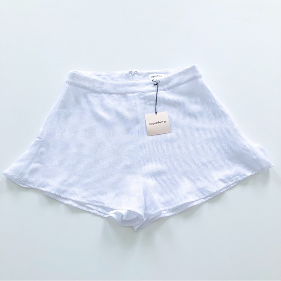 Superdown Cory Flutter White Size Large NWT - Picture 6 of 15